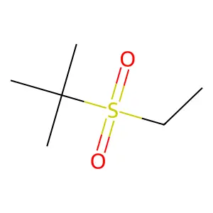 2-(Ethylsulphonyl)-2-methylpropane structure