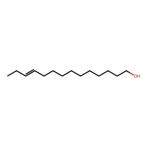 Tetradec-11-en-1-ol structure
