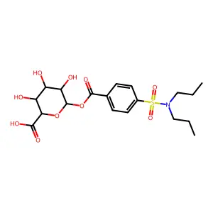 Probenecid Glucuronide structure