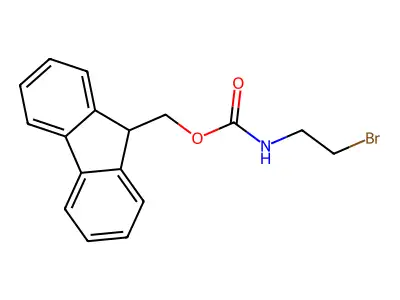 2-(Fmoc-amino)ethyl bromide structure