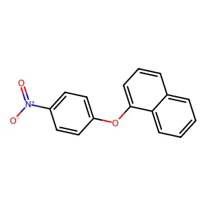 1-(4-Nitrophenoxy)naphthalene structure