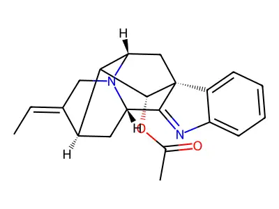 Vinorine structure