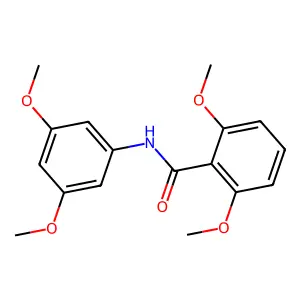 N-(3,5-dimethoxyphenyl)-2,6-dimethoxybenzamide structure