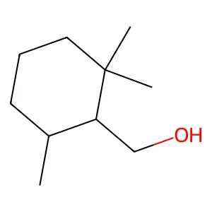 2,2,6-Trimethylcyclohexanemethanol structure