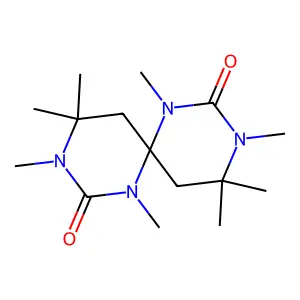 1,3,4,4,7,9,10,10-Octamethyl-1,3,7,9-tetraazaspiro[5.5]undecane-2,8-dione structure