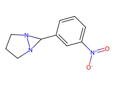 6-(3-Nitrophenyl)-1,5-diazabicyclo[3.1.0]hexane structure