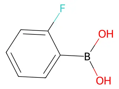 2-Fluorophenylboronic acid structure