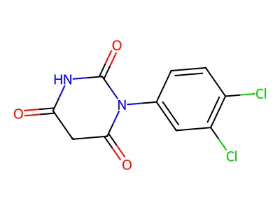 1-(3,4-Dichlorophenyl)-1,3-diazinane-2,4,6-trione structure