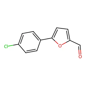 5-(4-Chlorophenyl)-2-furaldehyde structure
