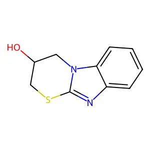 3,4-Dihydro-2H-(1,3)thiazino(3,2-a)benzimidazol-3-ol structure