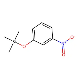 Silane, trimethyl(3-nitrophenoxy)- structure