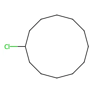 Chlorocyclododecane structure