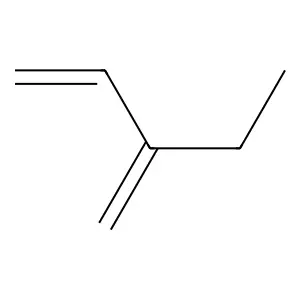 3-Methylene-1-pentene structure