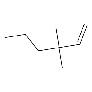 3,3-Dimethyl-1-hexene structure