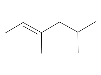 3,5-Dimethylhex-2-ene structure