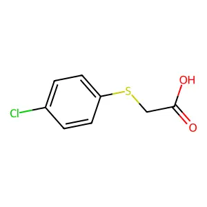 2-((4-Chlorophenyl)sulfanyl)acetic acid structure
