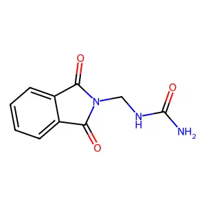 (1,3-Dioxoisoindol-2-yl)methylurea structure