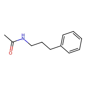 N-(3-Phenylpropyl)acetamide structure