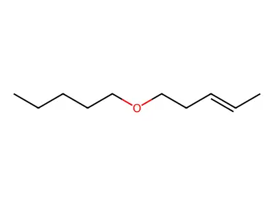 5-(Pentyloxy)-2-pentene (E) structure