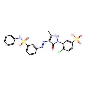 Acid Yellow 29 free acid structure