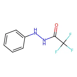 2,2,2-三氟-N'-苯基乙酰肼 structure