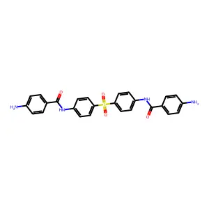 Benzamide, N,N'-(sulfonyldi-4,1-phenylene)bis[4-amino- structure
