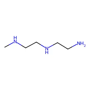 N-(2-aminoethyl)-N'-methylethylenediamine structure