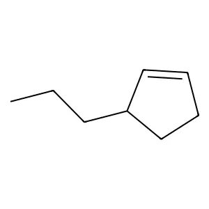 3-Propyl-1-cyclopentene structure