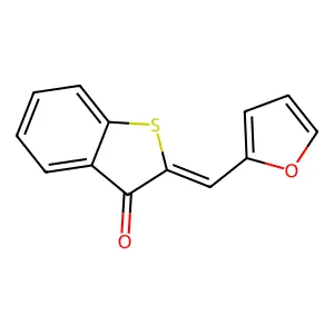 2-(Furan-2-ylmethylene)benzo[b]thiophen-3(2H)-one structure