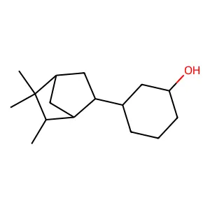 Isobornyl cyclohexanol structure