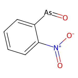 Arsine, (o-nitrophenyl)oxo- structure