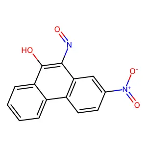 (Z)-10-(hydroxyimino)-2-nitrophenanthren-9(10H)-one structure