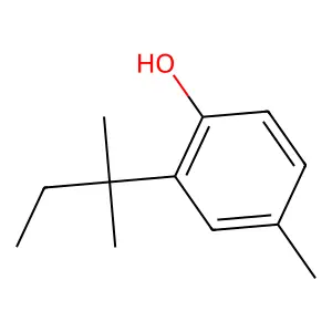 4-Methyl-2-(2-methylbutan-2-yl)phenol structure