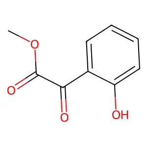 Benzeneacetic acid, 2-hydroxy-alpha-oxo-, methyl ester structure