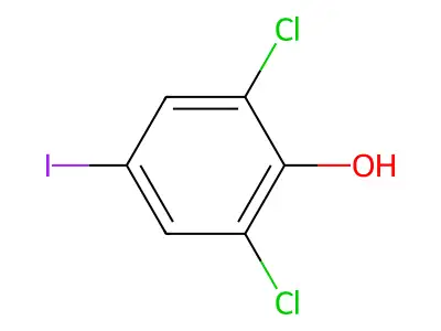 2,6-Dichloro-4-iodophenol structure