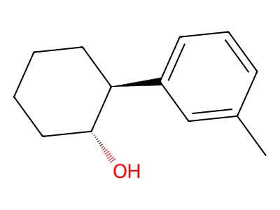 2-(3-Methylphenyl)cyclohexan-1-ol structure