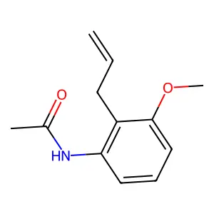 N-(2-allyl-3-methoxyphenyl)acetamide structure