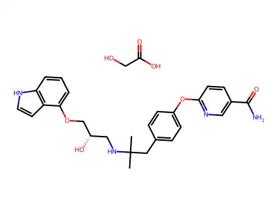 LY-368842 glycolate structure