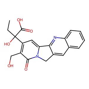 Camptothecin sodium structure