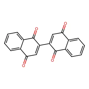 [2,2'-Binaphthalene]-1,1',4,4'-tetrone structure