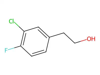 3-Chloro-4-fluorophenethyl alcohol structure