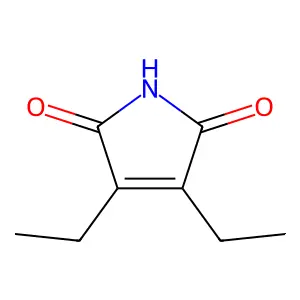 1H-Pyrrole-2,5-dione, 3,4-diethyl- structure