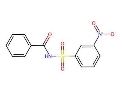 N-(3-nitrophenyl)sulfonylbenzamide structure
