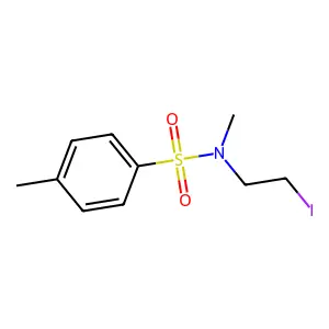 N-(2-Iodoethyl)-N,4-dimethylbenzenesulfonamide structure