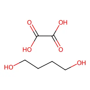 1,4-丁二醇-草酸(1:1) structure