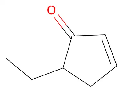 5-Ethylcyclopent-2-en-1-one structure