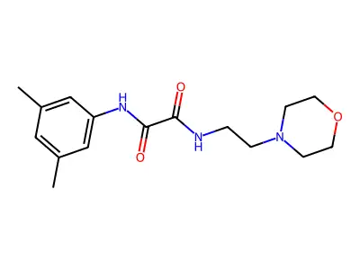 N1-(3,5-dimethylphenyl)-N2-(2-morpholinoethyl)oxalamide structure