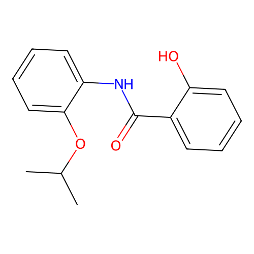 2-hydroxy-N-(2-isopropoxyphenyl)benzamide structure