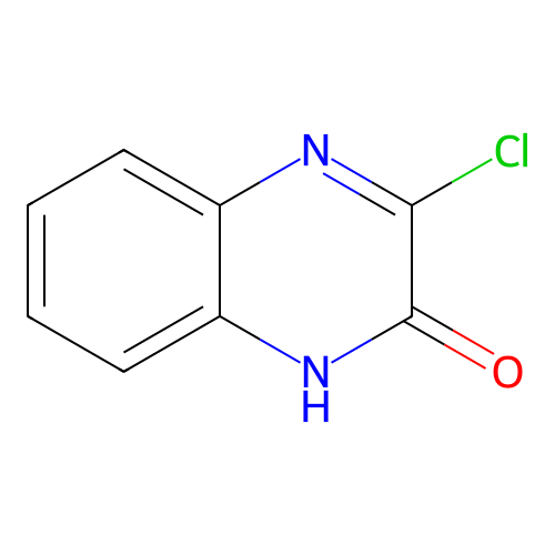 3-Chloroquinoxalin-2-ol structure
