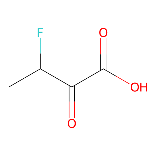 3-Fluoro-2-oxobutanoic acid structure